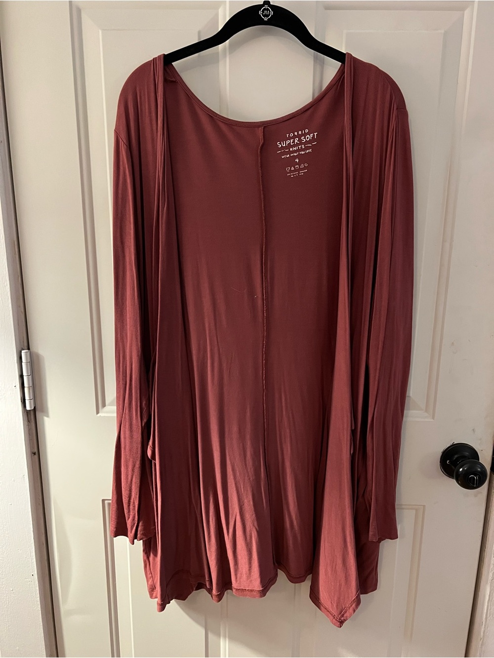 torrid Dusty Rose Open-Front Super Soft Cardigan